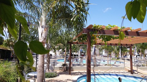 Hospedagem diRoma Internacional Resort em Caldas Novas