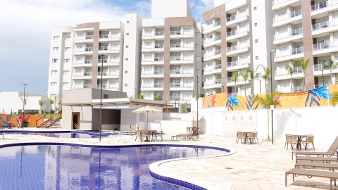 Hospedagem Lagoa Eco Towers Resorts em Caldas Novas