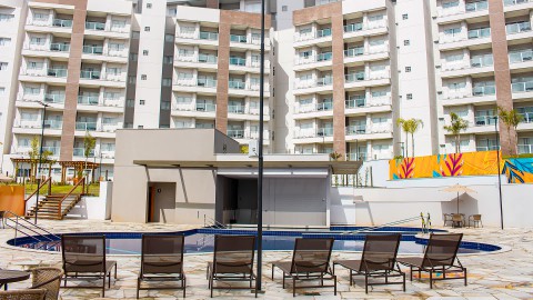 Hospedagem Lagoa Eco Towers Resorts em Caldas Novas