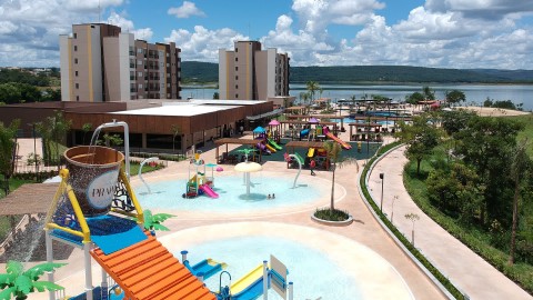 Hospedagem Prive Praias do Lago Eco Resort - Praia Exclusiva em Caldas Novas