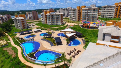 Hospedagem Prive Praias do Lago Eco Resort - Praia Exclusiva em Caldas Novas