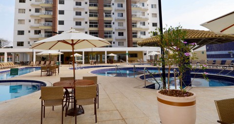 Residencial Gran Reserva Casa da Madeira | Flat | Caldas Novas GO